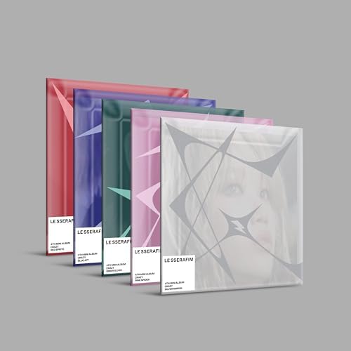 Amazon.com: LE SSERAFIM - 4th Mini Album Crazy [Compact ver